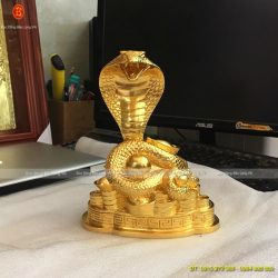 Con rắn dát vàng - Đồ Đồng Bảo Long - Công Ty TNHH Đồng Mỹ Nghệ Bảo Long